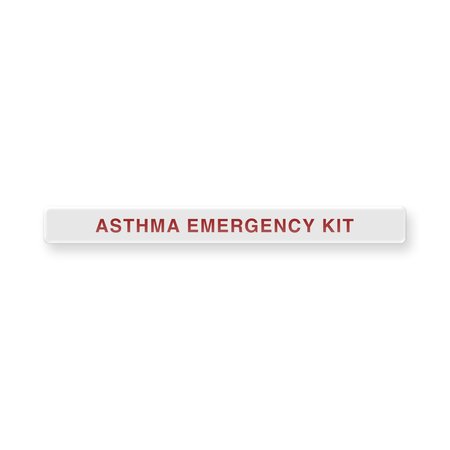AEK Permanent Adhesive Dome Label Asthma Emergency Kit EN9474